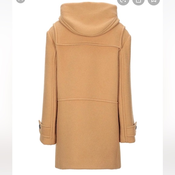 Chloe coat virgin wool mohair wool camel color Sz 42 - Picture 2 of 14